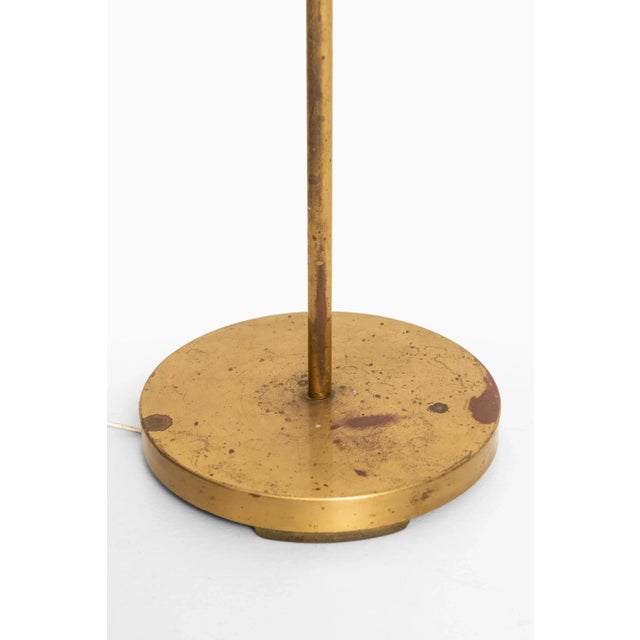 Swedish Floor Lamp by Bo Notini for Glössner & Co., 1940s For Sale - Image 3 of 8