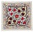 19"x17" 100% Cotton Cushion Cover. Embroidered Pillowcase. Uzbek Throw Pillow For Sale