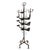 Exceptional antique Dogon iron ceremonial lamp stand from Mali. Hand forged by traditional West African blacksmith...
