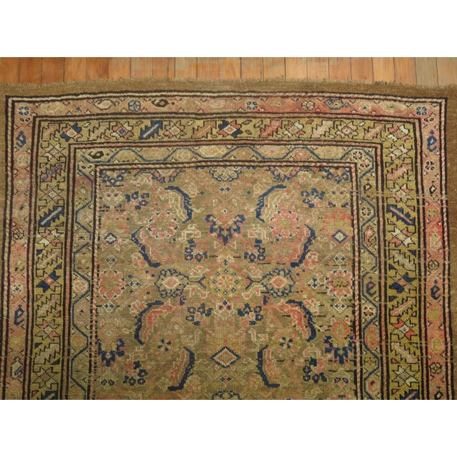 An antique Serab camel hair rug from the early 20th century 3'11'' x 6'4'' The best antique rugs and carpets utilizing...