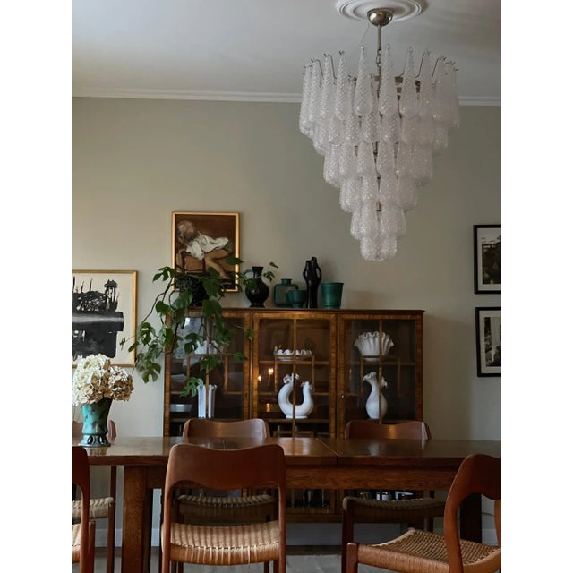 Large Murano Drop Chandelier For Sale - Image 9 of 13