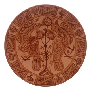 Wall Ceramic Plate from Paterna Maiolica d'Art, 1970s For Sale