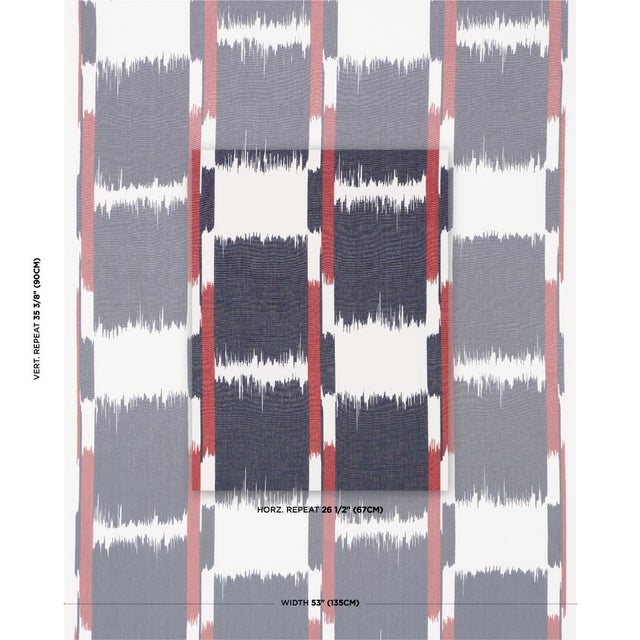 Like all true warp prints, Tuzla is the stunning result of an ancient, labor-intensive weaving technique. A unique large-...