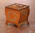19th Century French Walnut Coal Scuttle With Brass Mounts and Zinc Liner For Sale In Dallas - Image 6 of 16
