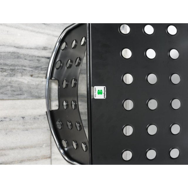 Vintage Omkstak Stacking Chairs by Rodney Kinsman for Bieffeplast, 1970s, Set of 4 For Sale - Image 9 of 11