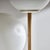 Beige Metal and Glass Floor Lamp, 1980s For Sale - Image 8 of 10