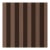 Sample - Schumacher Roosevelt Awning Stripe Fabric In Brown For Sale