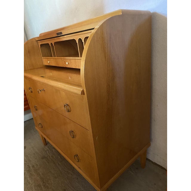 Scandinavian Teak Secretary in the style of Egon Ostergaard, 1960s For Sale - Image 11 of 18