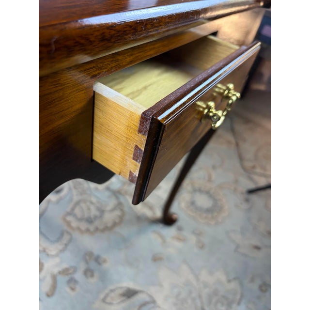 Queen Anne Folding Game Table For Sale - Image 10 of 12