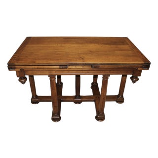 Late 17th Century Renaissance Lorraine Cross Table For Sale