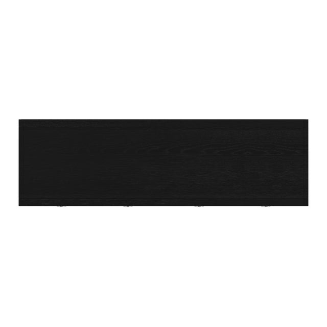 Wood Lark 60 in. W Rectangular Wood 6 Drawer Dresser, Washed Black For Sale - Image 7 of 8