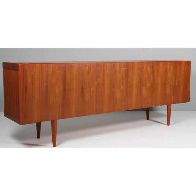 Brown Scandinavian Teak Sideboard by Henry Walther Klein for Bramin, 1950s For Sale - Image 8 of 9
