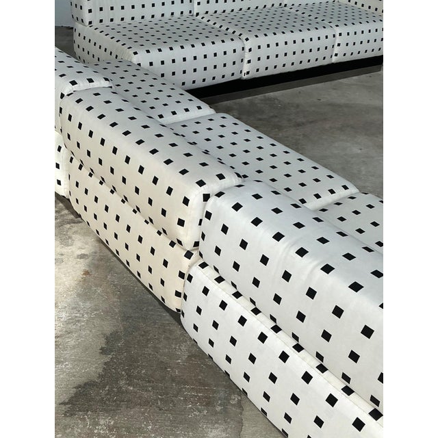 Vintage Custom Geometric Sectional Sofa For Sale - Image 16 of 18