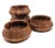Mid-Century Modern Vintage Scan Look Staved Teak Wood Bowls, Set of 4 For Sale - Image 3 of 11