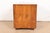 Henredon Mid-Century Modern Campaign Oak Nightstand, Circa 1970s For Sale - Image 11 of 13