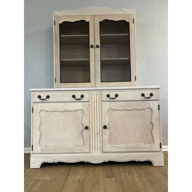 Wood 1920s French Hutch For Sale - Image 7 of 10