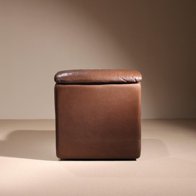 DS-14 Modular Sofa in Leather from de Sede, 1980s, Set of 4 For Sale - Image 13 of 18