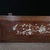 1980s 1980s Chinese Rosewood Table With Mother-of-Pearl Inlay and Two Drawers For Sale - Image 5 of 10