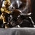 Brown Vintage Gilt Bronze Figure Group – Two Boys Playing With a Water Buffalo For Sale - Image 8 of 9