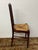Federal Revival Inlaid Wood Rush Seat Side Chair, Vintage For Sale In San Francisco - Image 6 of 12