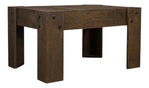 Late 20th Century Oak Occasional Rustic Coffee Table