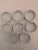 Set of eight BIA Cordon Bleu two-ounce porcelain ramekins each measuring about 2-5/8" wide by 1-1/8" high. These small...