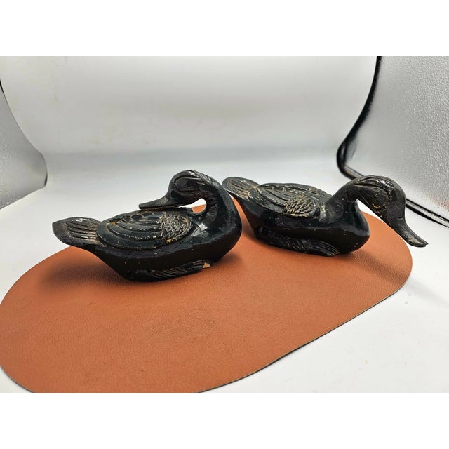 Danish Wooden Ducks, 1950s, Set of 2 For Sale - Image 9 of 9