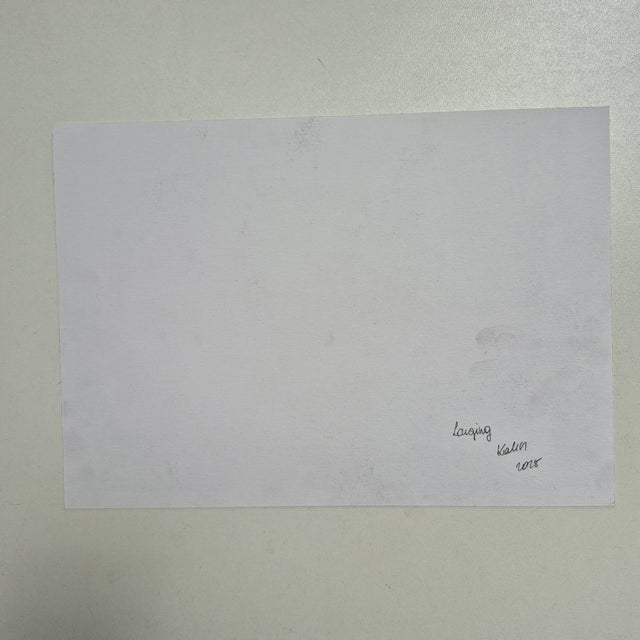 Aleksandra Kalisz, Longing, 2025, Pencil on Paper, in Flawless conditions. Designed from 2000 This piece has an...
