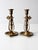 Mid-Century Modern Antique Tilting Brass Chambersticks For Sale - Image 3 of 11