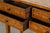 Italian Oak Parquetry Inlaid Four Drawer Side Tables, 1900, Set of 2 For Sale - Image 12 of 14