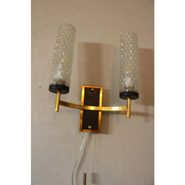 Mid-Century French Sconces, Set of 2 For Sale - Image 9 of 14