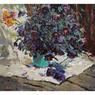 Oil Painting Dream Grass Oksana Ivanyuk For Sale