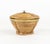 Gold Mid-Century Decorative Box in Rattan and Brass, Italy, 1970s For Sale - Image 8 of 13