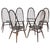 Beech Dining Chairs, Denmark, 1960s, Set of 6 For Sale