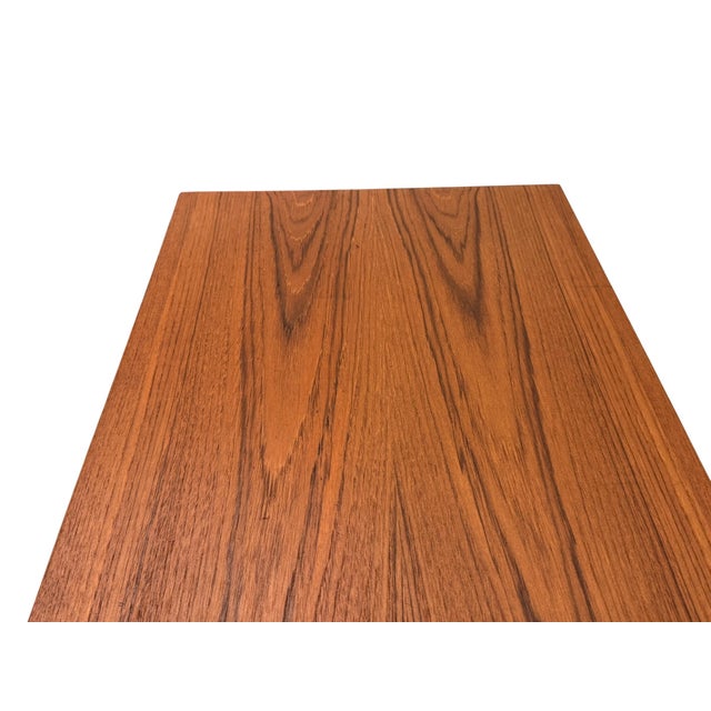 Low Teak Sideboard by Svend Aage Rasmussen for Alderlyst Møbelfabrik, Denmark, 1960s For Sale - Image 9 of 17
