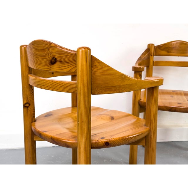 Pine Dining Chairs in the style of Rainer Daumiller, 1970s, Set of 6 For Sale - Image 18 of 18