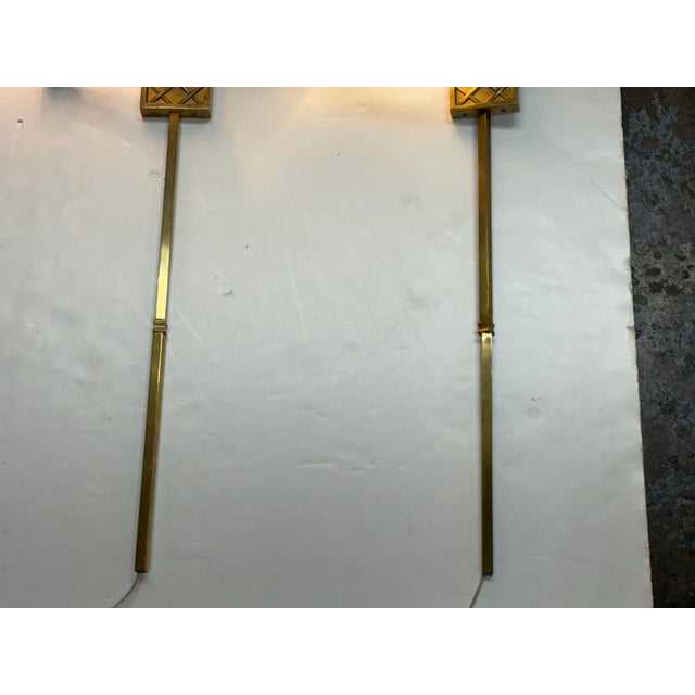 Alexa Hampton for Visual Comfort Signature Collection Gene Swing Arm Sconces, Pair For Sale - Image 11 of 12