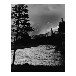 1969 Madison River Yellowstone National Park Photograph by Don Ware