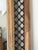 Woven Lattice Work Mirror with Reeded Wooden Frame, 1980s For Sale - Image 4 of 10