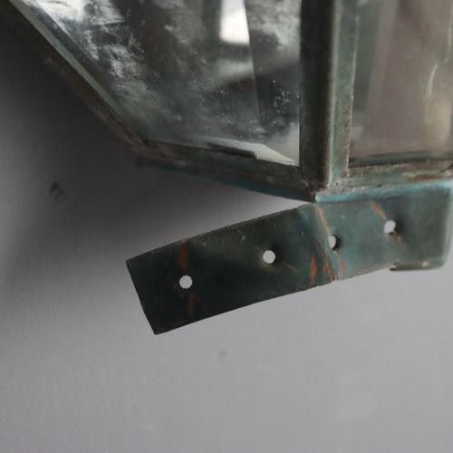 Italian Wall Lamp in Metal and Glass For Sale - Image 5 of 10