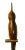 Mid-Century Modern 1970s Mid-Century Modern Hand Carved Bird of Paradise For Sale - Image 3 of 11