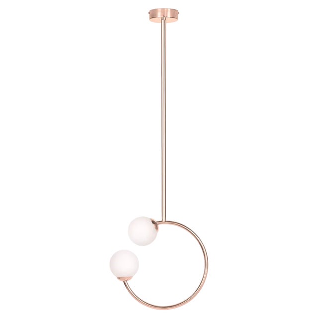 Gabriela Copper Ceiling Lamp by Royal Stranger For Sale