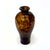 Glass Chocolate & Honey Tortoiseshell Decorative Glass Vessel Curation - Group of 5 For Sale - Image 7 of 14