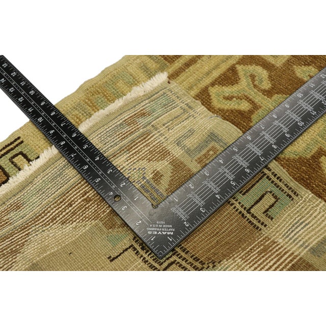 Mid 20th Century Vintage Turkish Yastik Rug - 01'09 X 03'03 For Sale - Image 5 of 8