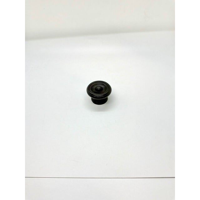 Henredon Wood Knob Ebony