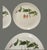 American Vintage Four Salem u.s.a Floral Primrose Fuchsia Dinner Plates For Sale - Image 3 of 8