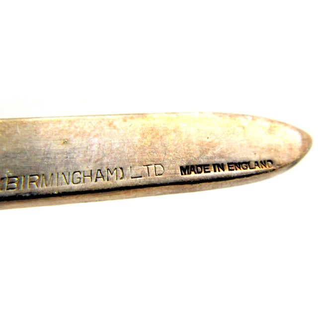 Metal Antique Hampton Utilities (Birmingham) Ltd Grapevine Pattern Scissors For Sale - Image 7 of 8