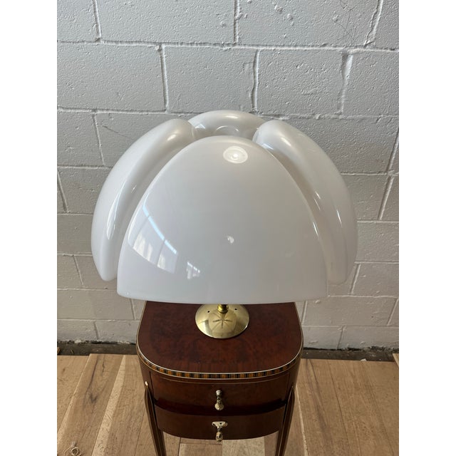 Mid 20th Century Gae Aulenti for Martinelli Luce Quadrifogli Acrylic Flush Mount Chandelier For Sale - Image 5 of 13