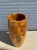 15" Burlwood Root Vase For Sale - Image 4 of 6