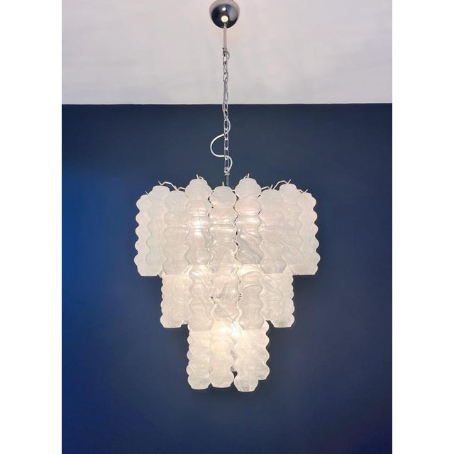 Italian Chandelier in Murano Glass, 1980s For Sale - Image 9 of 15